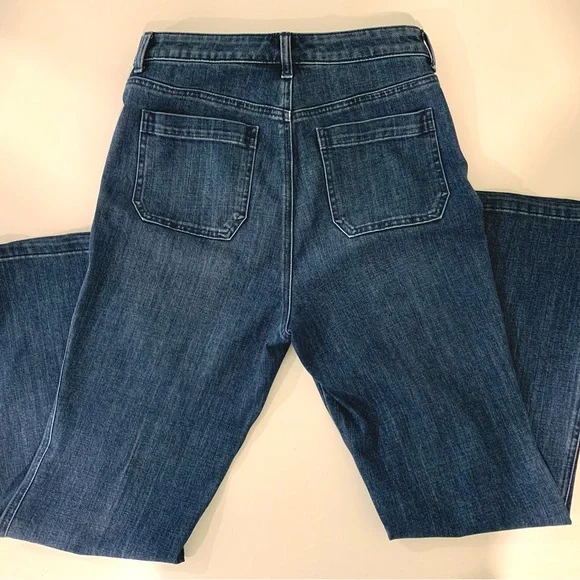 TALBOTS Flawless High Waist Flare Jeans Worn Twice Excellent Condition - Picture 7 of 8